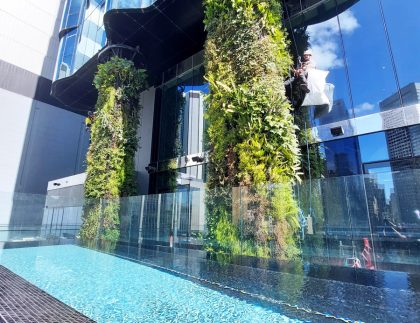 Green Columns by Fytogreen at 380 Lonsdale - Multi Award Winnning Project