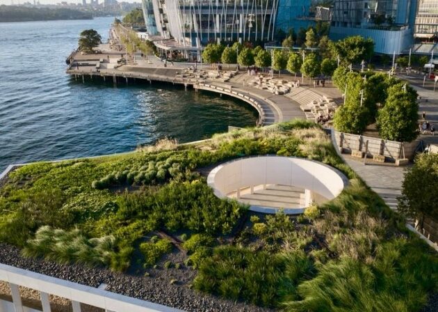 Fytogreen delivered the rooftop garden at the stunning Barangaroo Pier Pavilion.